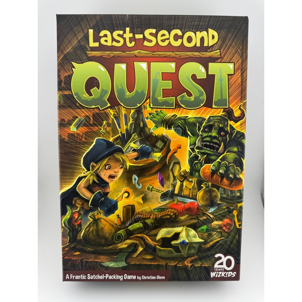 WizKids Last-Second‎ Quest Board Game Christian Giove Fantasy Satchel 2020
